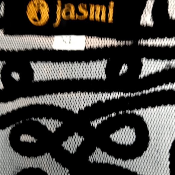 Vintage Large Jasmi Black Lace Button Up Party Vest - Picture 3 of 11